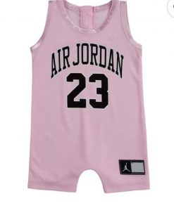 Infant girl's air jordan onesie