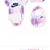 Infant girl's nike 3 piece onesie set