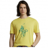 Mens Classic Fit Polo Jersey Yellow