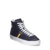 Men's Polo By Ralph Lauren Court Vulc Mid Suede Sneaker