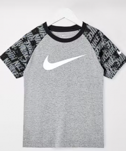 Nike Boys Raglan Sleeve T-Shirt-Shirt