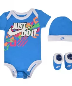 Nike Just Do It Infant Boys 3 Piece Onesie Set