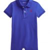 Polo by Ralph Lauren Infant Boys Blue Onesie