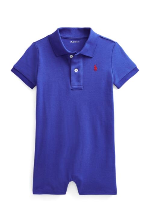 Polo by Ralph Lauren Infant Boys Blue Onesie