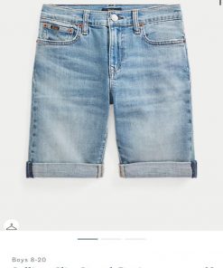 Polo by Ralph Lauren Sullivan Slim Stretch Denim Boys Jeans Shorts